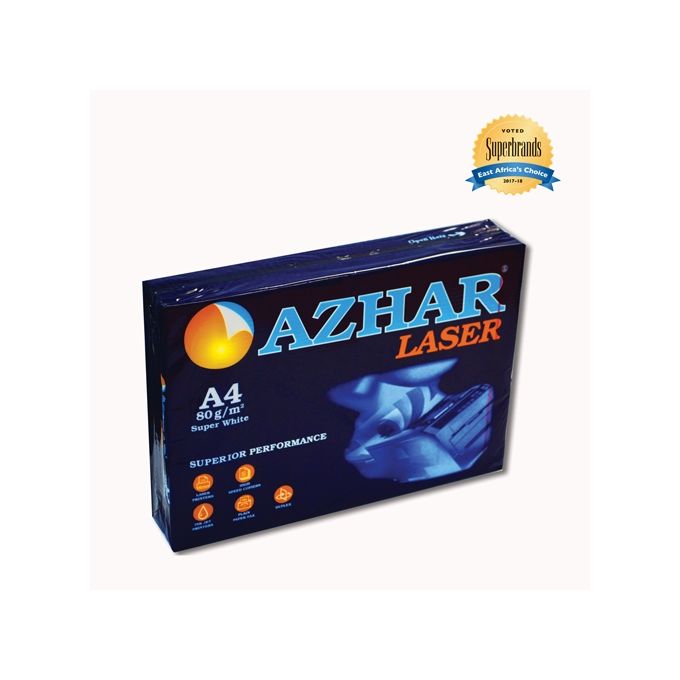 Azhar White Photocopying Paper (80 GSM) – 1 Ream – Techsult Shop
